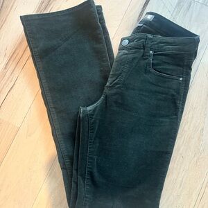 Kut from the Kloth Forest Green Flare Pants